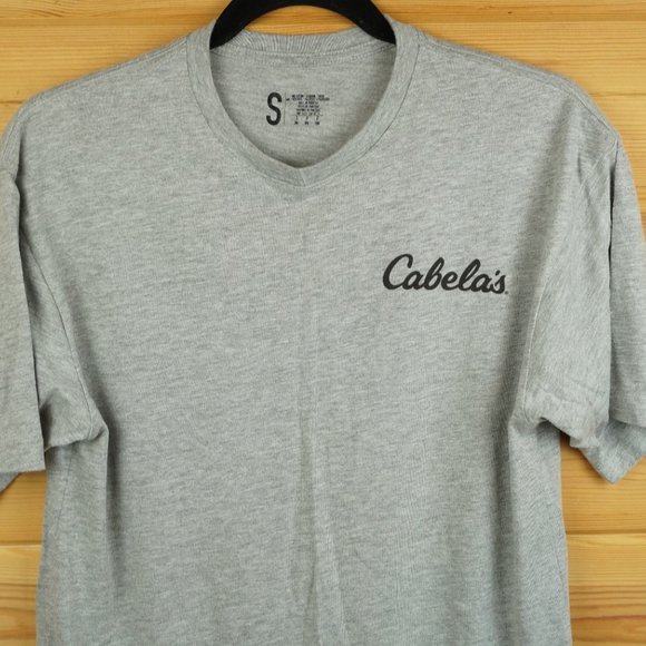 Cabela's‎ Gray Fishing T-Shirt Size Medium - Picture 3 of 6